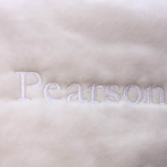 Pottery Barn Velvet Christmas Stocking “Pearson” - Picture 2 of 13